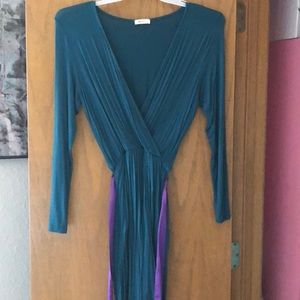 Size small teal and purple everly dress